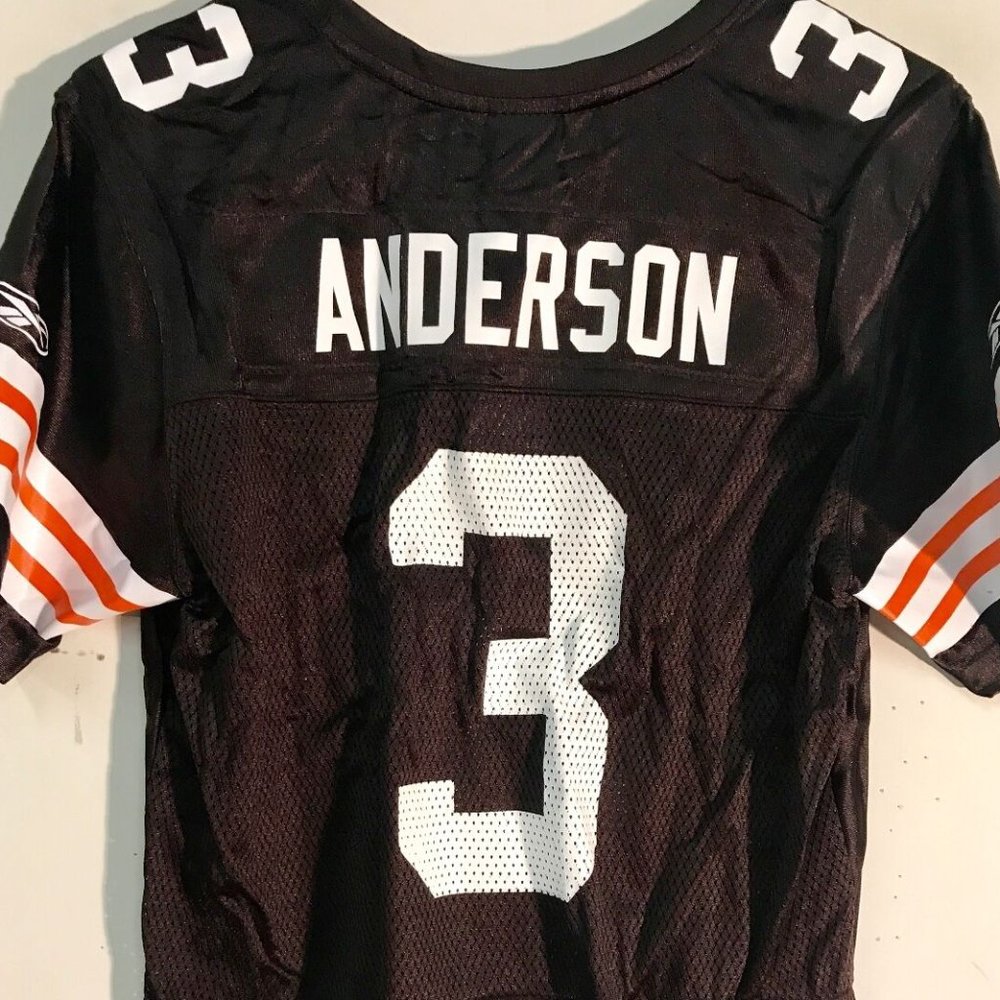 Reebok CLEVELAND BROWNS DEREK ANDERSON Women's JERSEY Sz S,M,L, or XL Brand New!